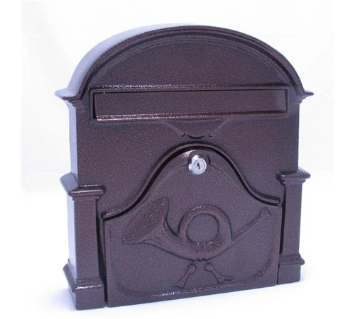 Cutie postala aluminiu maro VICA