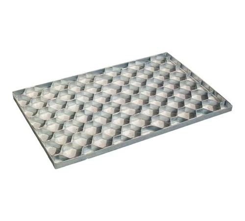 Rogojina din metal galvanizat 45x28cm Rogojina din metal galvanizat 45x28cm