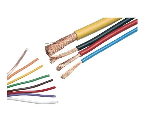 Resigilat: Conductor multifilar rasucit din cupru, cu rezistenta marita la indoire (flexibil), MYF 1 x 6 mmp, verde-galben Resigilat: Conductor multifilar rasucit din cupru, cu rezistenta marita la indoire (flexibil), MYF 1 x 6 mmp, verde-galben