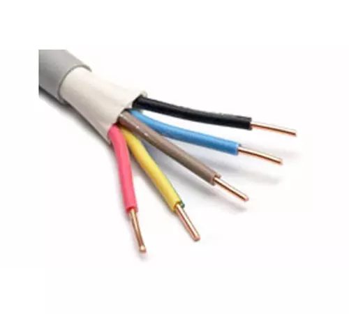 Cablul electric CYY-F, cupru cu izolatie PVC, rigid CYY-F 4 x 1.5 mmp, 100 m / colac