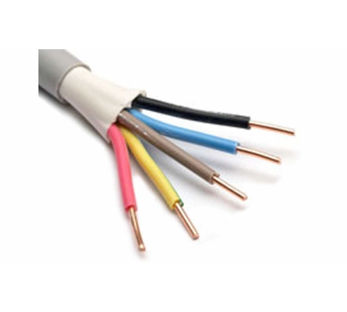 Cablul electric CYY-F, cupru cu izolatie PVC, rigid CYY-F 4 x 4 mmp, 100 m / colac