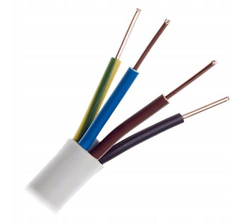 Cablul electric YM-J, cupru cu izolatie PVC, rigid YM-J 4 x 6 mmp