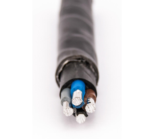 Cablu electric ACYABY aluminiu cu izolatie PVC si manta metalica rigid ACYABY 3 x 240 + 120 mmp