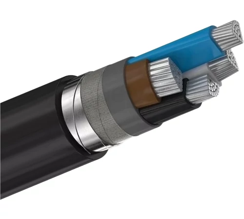 Cablu electric ACYABY aluminiu cu izolatie PVC si manta metalica rigid ACYABY 3 x 25 + 16 mmp