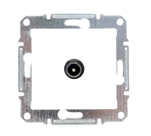 Priza TV pentru cablu coaxial capat, SCHNEIDER, SEDNA  Priza TV pentru cablu coaxial capat, SCHNEIDER, SEDNA