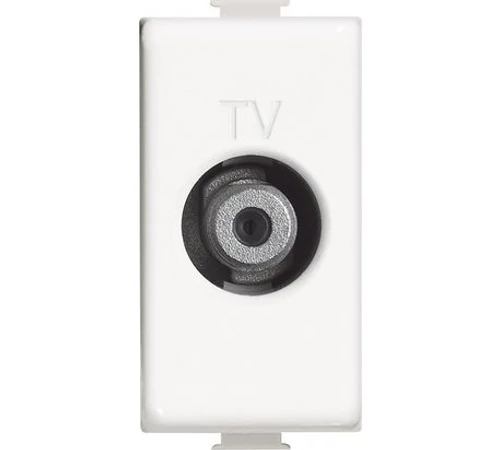Priza TV SAT tip F 1M alb Bticino MATIX AM5202F