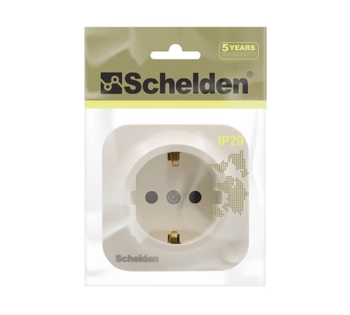 Priza simpla PT IP20 8002-42 SCHELDEN