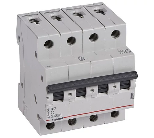Disjunctor 4P C50 4.5kA LEGRAND RX3 419746