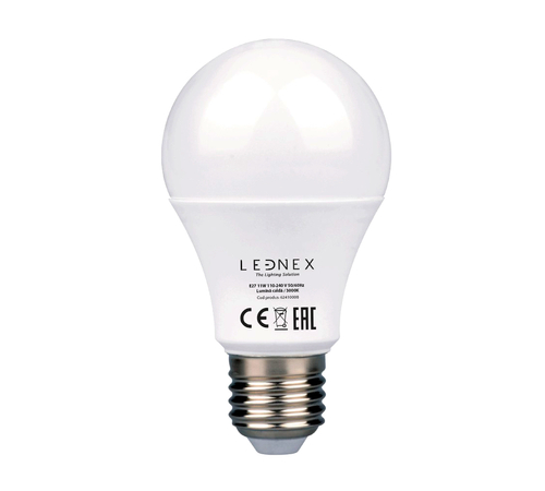 Bec LED, Lednex, forma clasica, E27, 15W, 1200 lumen, 20000 de ore, lumina calda, ideal pentru dormitor