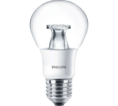 Bec LED Philips CorePro LED Bulb 6.5W=40W E27 220V 240V 2700K 827 A60 lumina clara non-dimmable