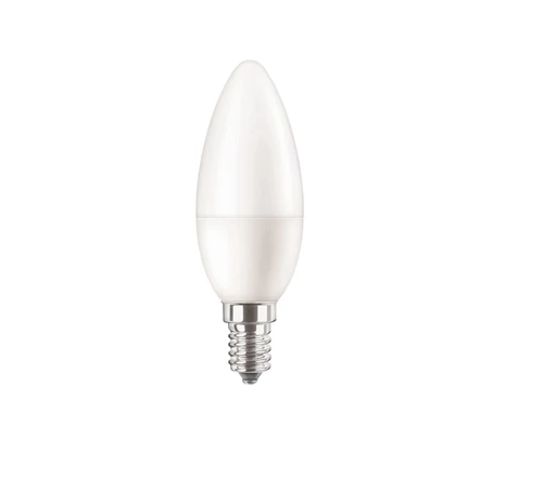 Bec LED Philips CorePro 5W E14 B35 470lm lumina calda PS04389