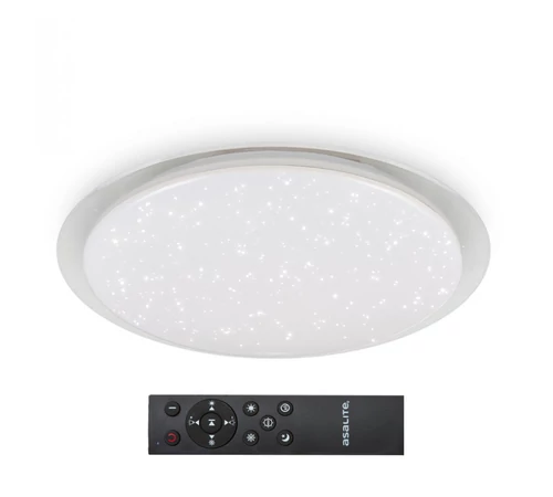 Plafoniera LED rotund 48 W cu telecomanda 3400 lm spark ASAL0194 ASALITE