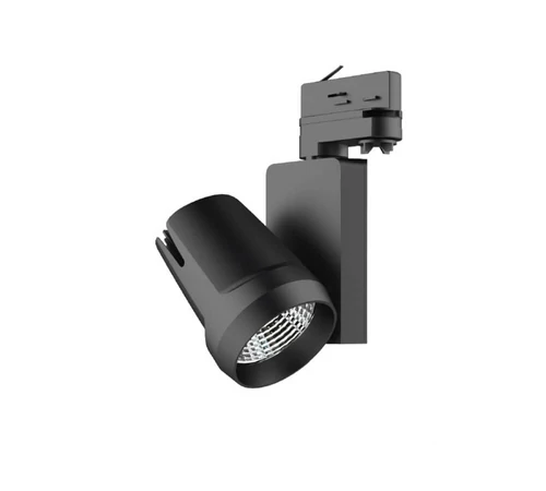 Lampa spot cu LED, pe sina, 25 W, 4000K, negru, LEDNEX