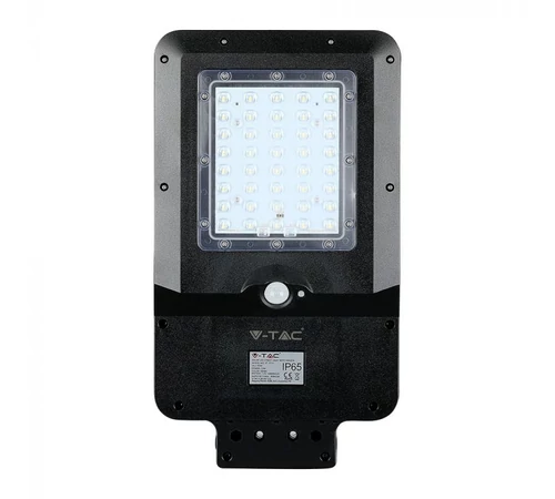 Corp de iluminat stradal 1600 lm, 6000K, cu panou fotovoltaic si acumulator, V-TAC ST-15