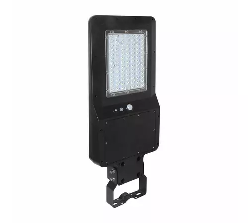 Corp de iluminat stradal LED cu panou fotovoltaic si acumulator 40 W 4800 lm lumina alb natural VT-ST42 V-TAC