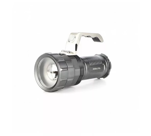 Lanterna de mana LED 10 W 800 lm reîncărcabilă, ASALITE ASAL0293, pentru camping