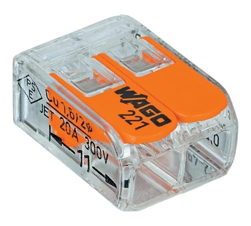 Clema de conexiune WAGO 2 demontabil 221-412 Clema de conexiune WAGO 2 demontabil 221-412