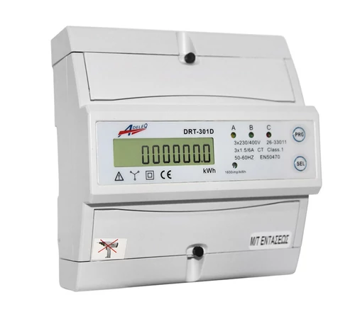 Contor digital trifazat 6M 6-100A ADELEQ 02-552