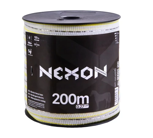 Bandă gard electric NEXON RANGER 200 m 5 lite 120 kg