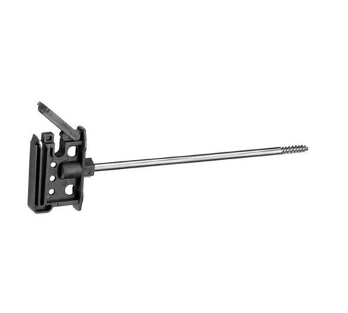 Izolator distanțare pentru bandă gard electric NEXON 20 cm, stâlpișor lemn