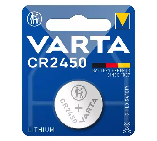 Baterie litiu CR2450 3V B1 VARTA