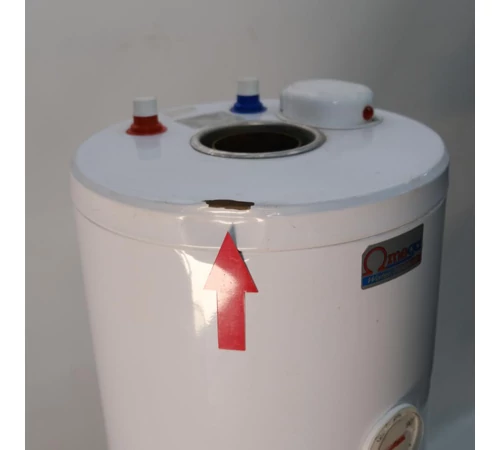 Resigilat: Boiler pe lemn cu focar, rezervor izolat, Omega, SL0080C2V, 80 l