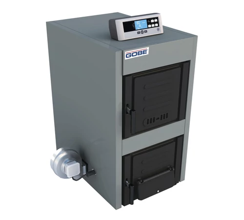Cazan pe lemn din fonta GOBE Soliterm ST8 51 kW cu ventilator