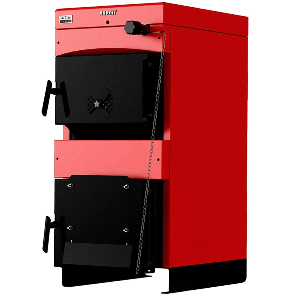 Cazan pe lemne din tabla de otel 70 kW BURNiT NWB MAX