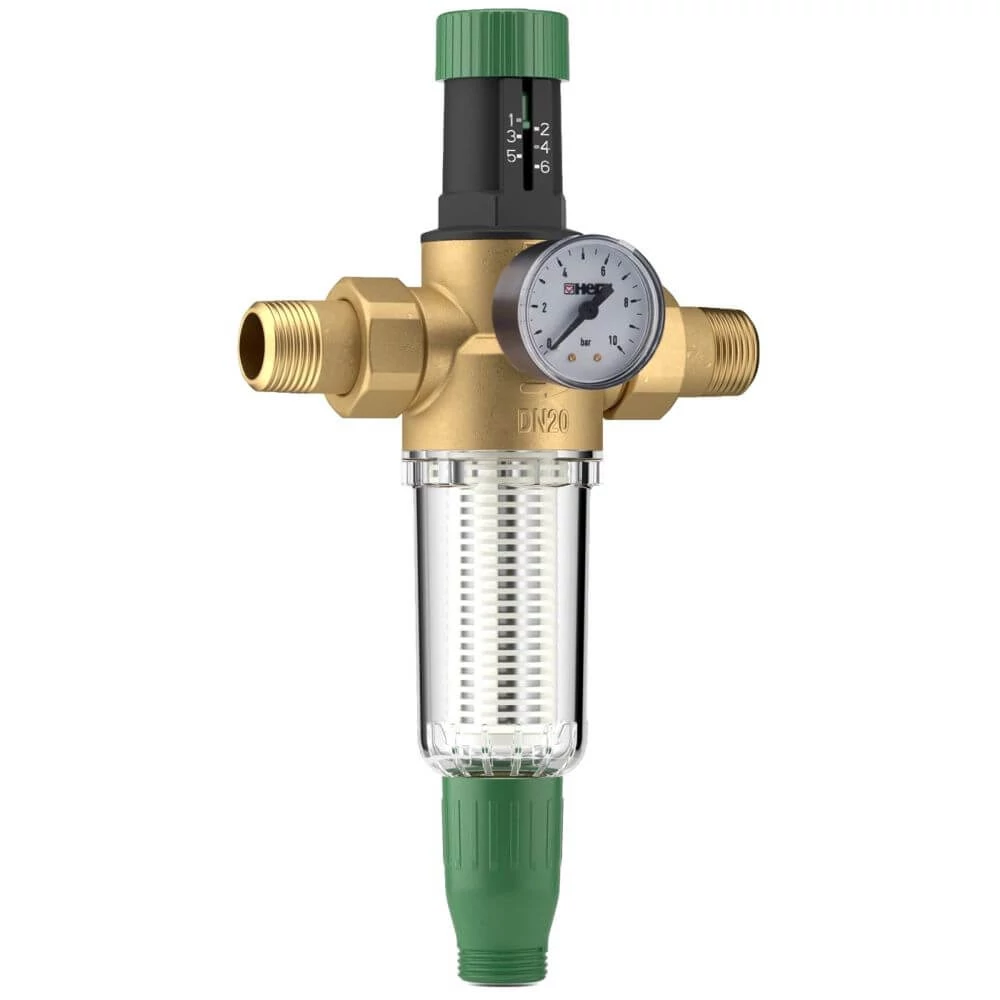 Filtru pentru apa potabila cu reductor de presiune, 1.5 - 6 bari